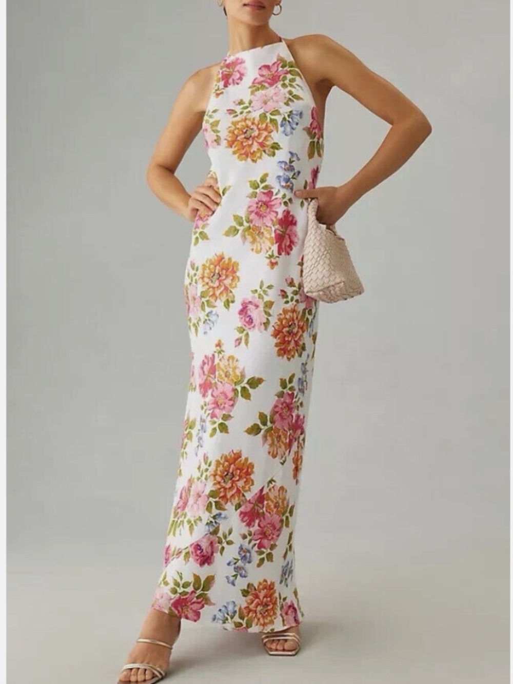 Reformation Selia Linen Maxi Dress- M